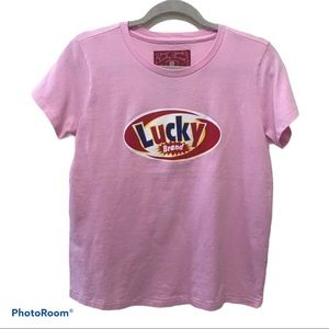 NWOT Retro Lucky Brand tee Shirt Bubble Gu…